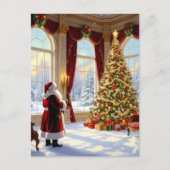 „Weihnachtliche Harmonie“ Postkarte (Vorderseite)