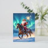 „Weihnachtliche Harmonie“ Postkarte (Stehend Vorderseite)