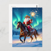 „Weihnachtliche Harmonie“ Postkarte (Vorne/Hinten)