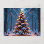 „Weihnachtliche Harmonie“ Postkarte (Rückseite)