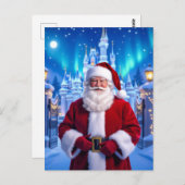 „Weihnachtliche Harmonie“ Postkarte (Vorne/Hinten)