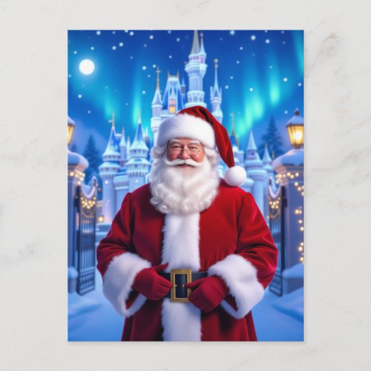 „Weihnachtliche Harmonie“ Postkarte (Vorderseite)