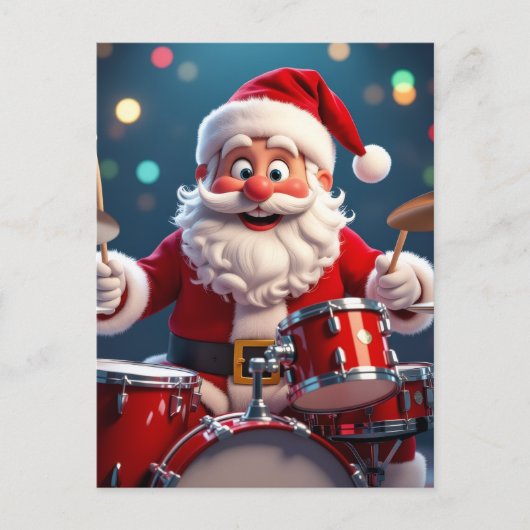 „Weihnachtliche Harmonie“ Postkarte (Vorderseite)