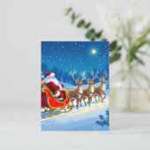 „Weihnachtliche Harmonie“ Postkarte (Stehend Vorderseite)