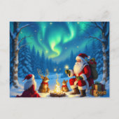 „Weihnachtliche Harmonie“ Postkarte (Rückseite)