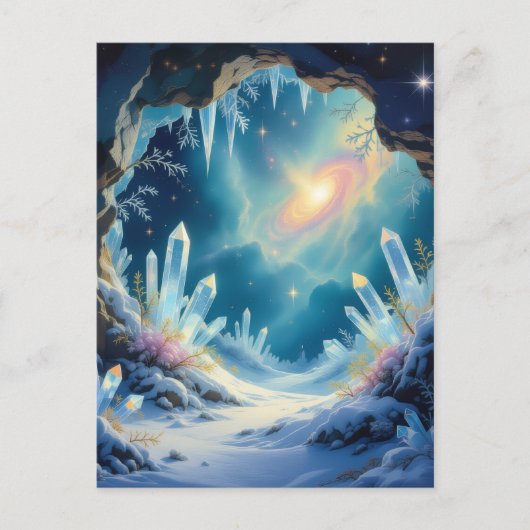 „Weihnachtliche Harmonie“ Postkarte (Vorderseite)