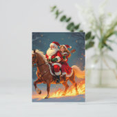 „Weihnachtliche Harmonie“ Postkarte (Stehend Vorderseite)