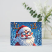 „Weihnachtliche Harmonie“ Postkarte (Stehend Vorderseite)