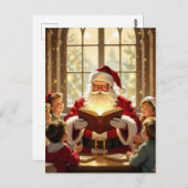 „Weihnachtliche Harmonie“ Postkarte (Vorne/Hinten)