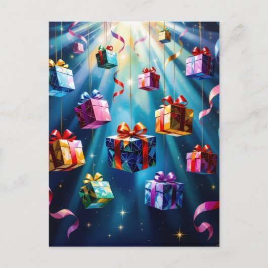 „Weihnachtliche Harmonie“ Postkarte (Vorderseite)