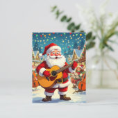 „Weihnachtliche Harmonie“ Postkarte (Stehend Vorderseite)