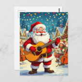 „Weihnachtliche Harmonie“ Postkarte (Vorne/Hinten)