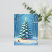 „Weihnachtliche Harmonie“ Postkarte (Stehend Vorderseite)