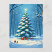 „Weihnachtliche Harmonie“ Postkarte (Vorderseite)