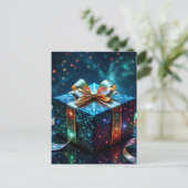 „Weihnachtliche Harmonie“ Postkarte (Stehend Vorderseite)