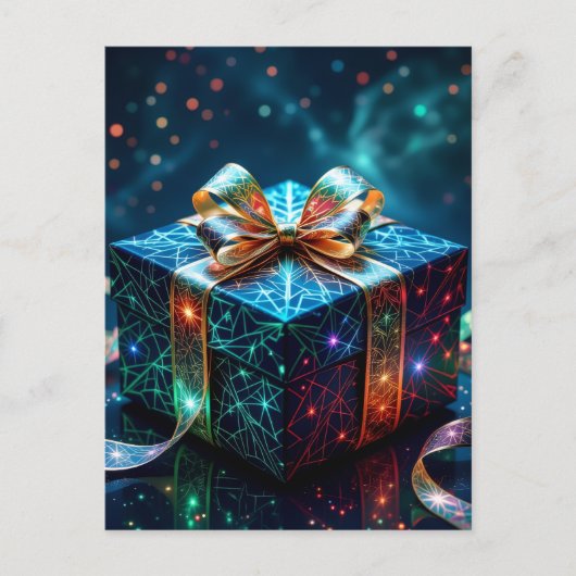 „Weihnachtliche Harmonie“ Postkarte (Vorderseite)