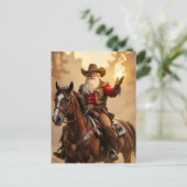 „Weihnachtliche Harmonie“ Postkarte (Stehend Vorderseite)