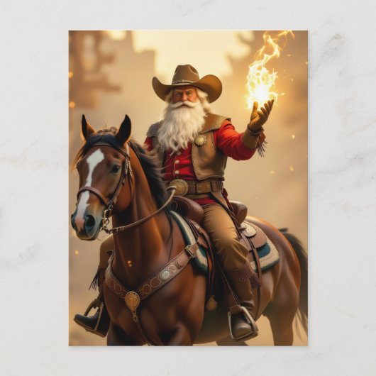 „Weihnachtliche Harmonie“ Postkarte (Vorderseite)