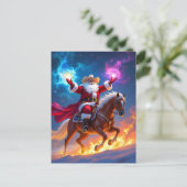 „Weihnachtliche Harmonie“ Postkarte (Stehend Vorderseite)