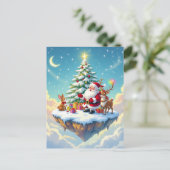 „Weihnachtliche Harmonie“ Postkarte (Stehend Vorderseite)