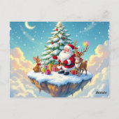 „Weihnachtliche Harmonie“ Postkarte (Rückseite)