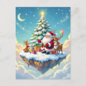 „Weihnachtliche Harmonie“ Postkarte (Vorderseite)