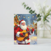 „Weihnachtliche Harmonie“ Postkarte (Stehend Vorderseite)