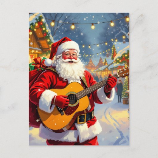 „Weihnachtliche Harmonie“ Postkarte (Vorderseite)