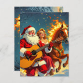 „Weihnachtliche Harmonie“ Postkarte (Vorne/Hinten)