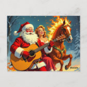 „Weihnachtliche Harmonie“ Postkarte (Rückseite)