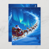 „Weihnachtliche Harmonie“ Postkarte (Vorne/Hinten)