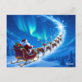 „Weihnachtliche Harmonie“ Postkarte (Rückseite)