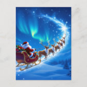 „Weihnachtliche Harmonie“ Postkarte (Vorderseite)