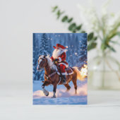 „Weihnachtliche Harmonie“ Postkarte (Stehend Vorderseite)