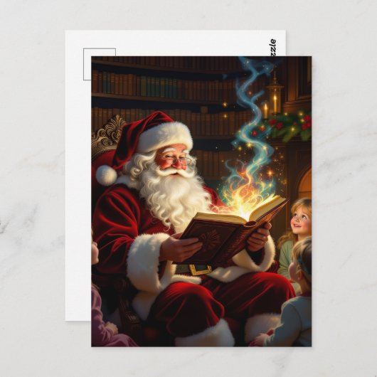 „Weihnachtliche Harmonie“ Postkarte (Vorne/Hinten)