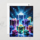 „Weihnachtliche Harmonie“ Postkarte (Vorne/Hinten)