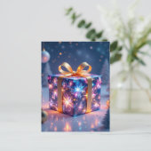 „Weihnachtliche Harmonie“ Postkarte (Stehend Vorderseite)