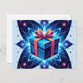 „Weihnachtliche Harmonie“ Postkarte (Vorne/Hinten)