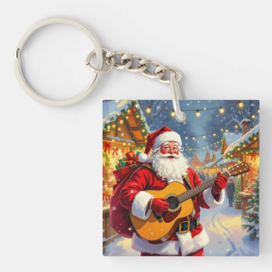 „Weihnachtliche Harmonie“ Schlüsselanhänger (Vorderseite)