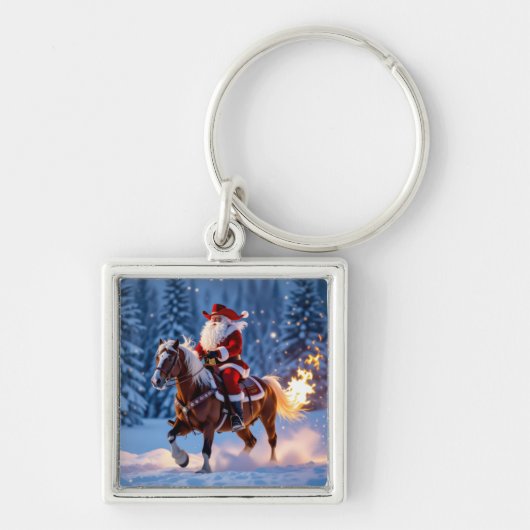 „Weihnachtliche Harmonie“ Schlüsselanhänger (Vorne)