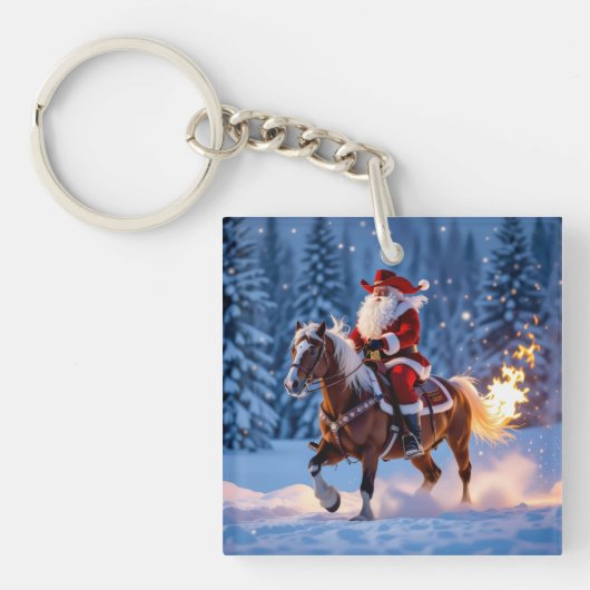 „Weihnachtliche Harmonie“ Schlüsselanhänger (Vorderseite)