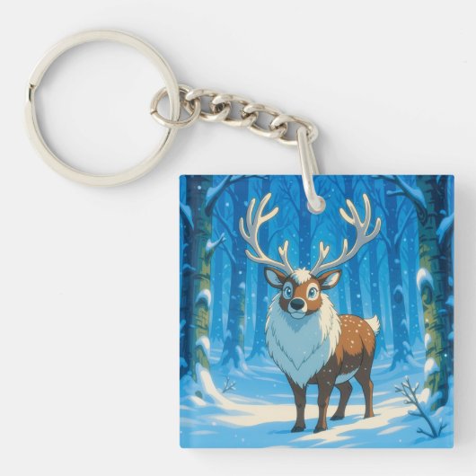 „Weihnachtliche Harmonie“ Schlüsselanhänger (Vorderseite)