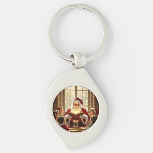 „Weihnachtliche Harmonie“ Schlüsselanhänger (Vorderseite)