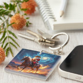 „Weihnachtliche Harmonie“ Schlüsselanhänger (Vorderseite rechts)