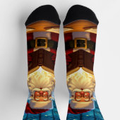 „Weihnachtliche Harmonie“ Socken (Oben)