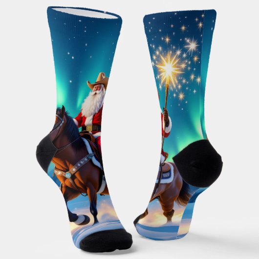 „Weihnachtliche Harmonie“ Socken (Gewinkelt)