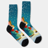 „Weihnachtliche Harmonie“ Socken (Rechts)
