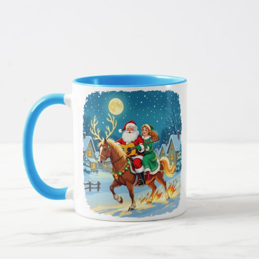„Weihnachtliche Harmonie“ Tasse (Links)