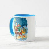„Weihnachtliche Harmonie“ Tasse (Vorderseite Links)