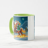 „Weihnachtliche Harmonie“ Tasse (Vorderseite Links)